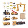 iPlay iLearn Set de camiones de construcción de juguete_6