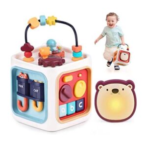 iPlay iLearn Cubo de actividades para bebés 6 en 1_1