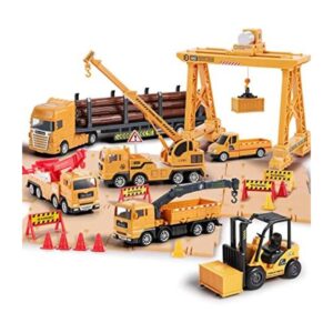 iPlay iLearn Set de camiones de construcción de juguete_1