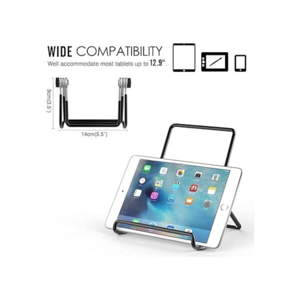 Soporte de caballete ajustable plegable para tableta_3