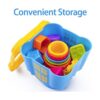 iPlay iLearn Juguetes apilables para bebés tazas de pila_5