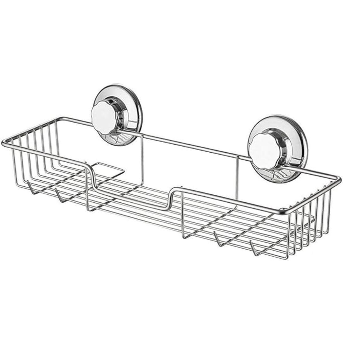 iPEGTOP L4 Estante de ducha con ventosa fuerte cesta