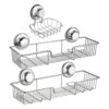 iPEGTOP Estante de ducha y soporte para jabonera para_1