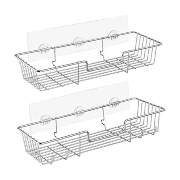 iPEGTOP Organizador de ducha adhesivo para almacenamiento