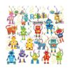20 piezas de robots para decoración de fiesta de_1