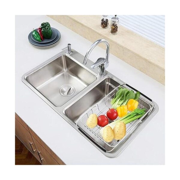 iPEGTOP Escurreplatos de cocina en fregadero inoxidable_5