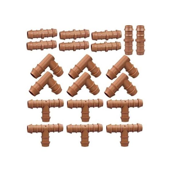 iMopo Kit de accesorios de riego para tubos de 12 0.600