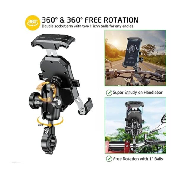 Soporte antirrobo para teléfono de motocicleta soporte_4