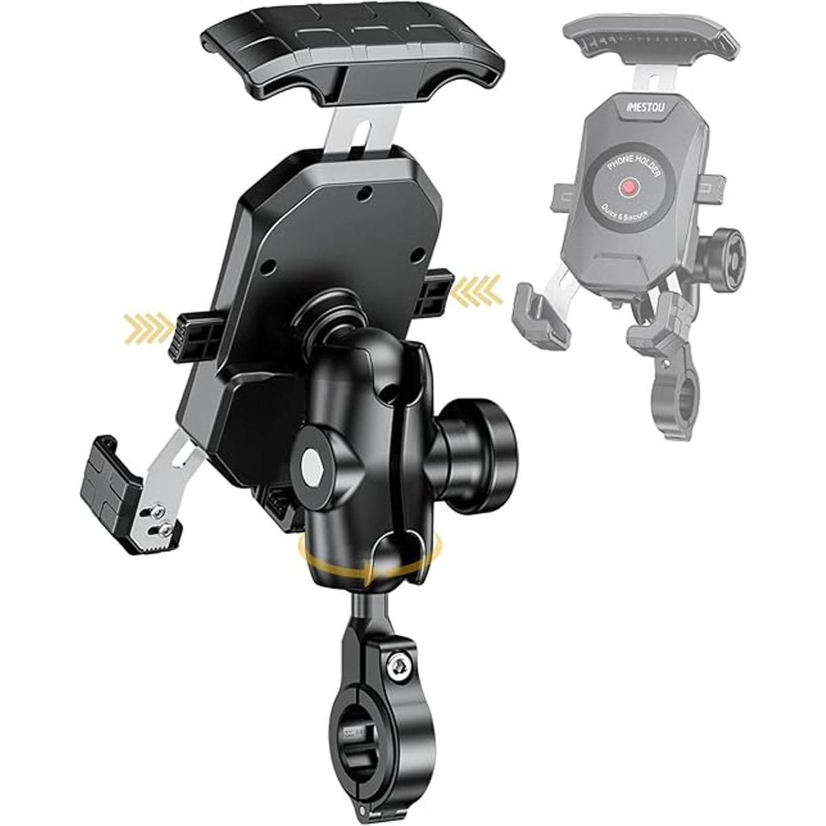 Soporte antirrobo para teléfono de motocicleta soporte