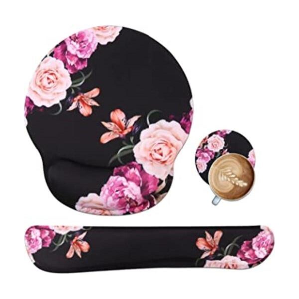 iLeadon Alfombrilla de mouse con soporte para muñeca_1
