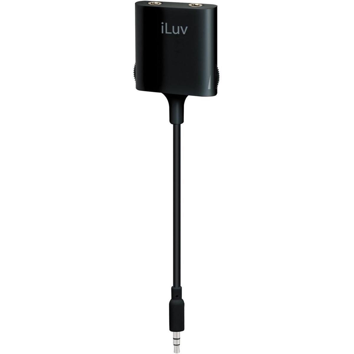 iLuv i111 Adaptador divisor de 2 vías con control de