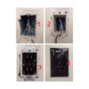 iMBAPrice BE15 1 banda extensor de caja de toma de_6