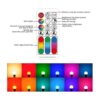 Bombilla LED que cambia de color 120 colores equivalente