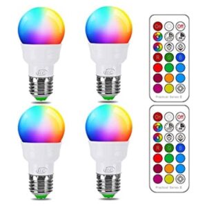 ILC RGB LED Light Bulb Color Changing Light Bulb 40W