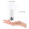 Bombilla LED que cambia de color 120 colores equivalente