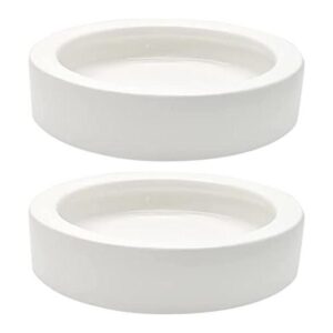 iHomeSet 2 cuencos de cerámica para alimentos de reptiles_1