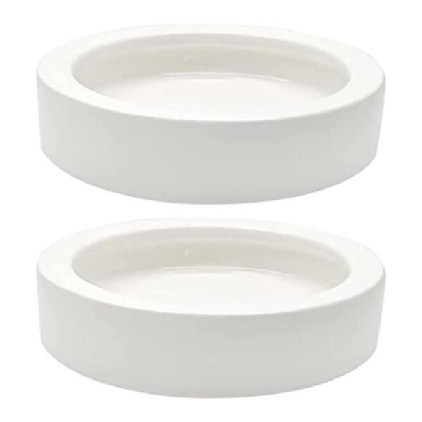 iHomeSet 2 cuencos de cerámica para alimentos de reptiles_1