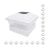 iGlow Paquete de 18 luces LED solares para jardín al aire_1