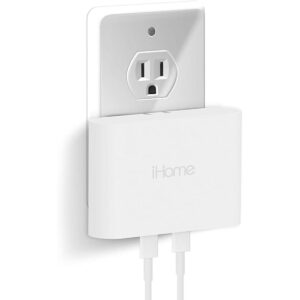 iHome Cargador USBC multipuerto bloque de cargador USB C_1