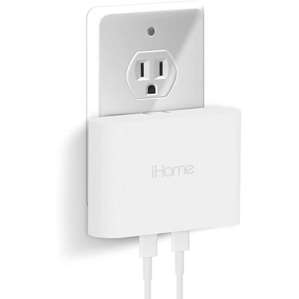 iHome Cargador USBC multipuerto bloque de cargador USB C_1