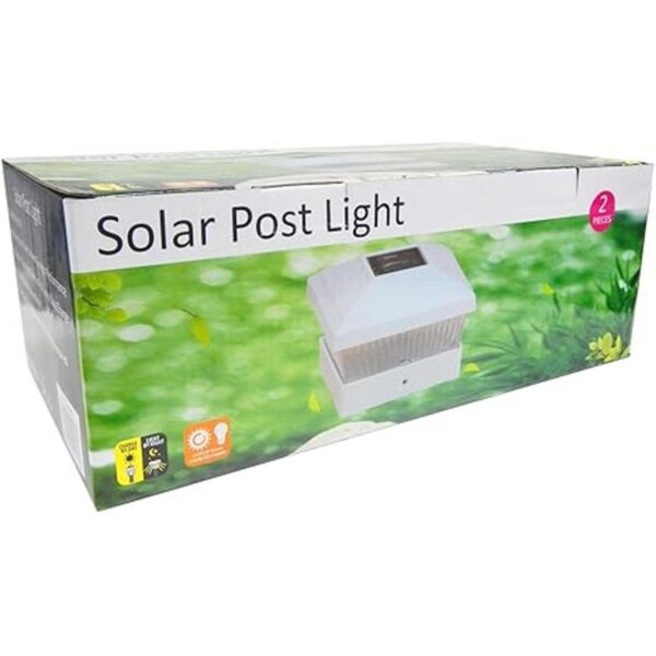 iGlow Paquete de 18 luces LED solares para jardín al aire_4