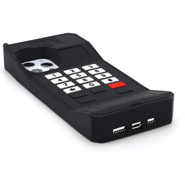 Funda retro para iPhone 13 Pro Max funda de goma de_2