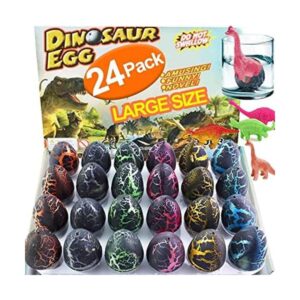 24 piezas de huevos de dinosaurio juguetes de huevo de_1