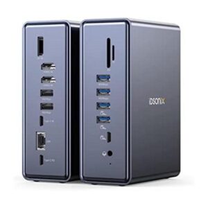 iDsonix USB C 3.0 Laptop Docking Station 15 in 1 USB C_1