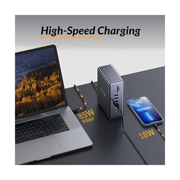 iDsonix USB C 3.0 Laptop Docking Station 15 in 1 USB C_2