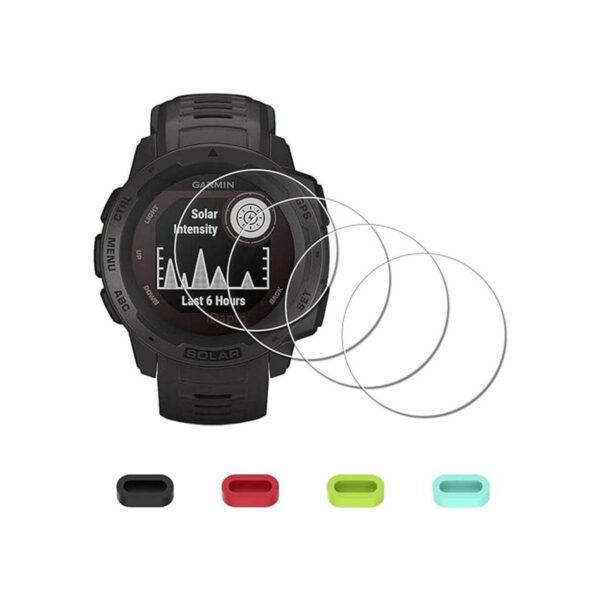 4 unidades Protector de pantalla para Garmin Instinct_1