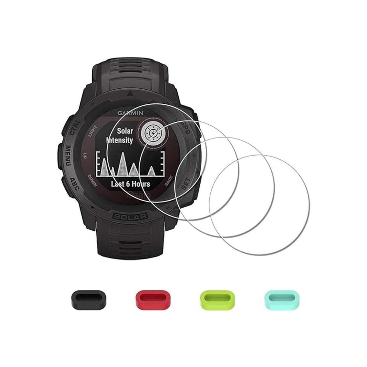 4 unidades Protector de pantalla para Garmin Instinct