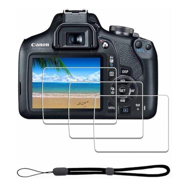 Protector de pantalla para Canon EOS Rebel T7 T6 T5 2000D_1