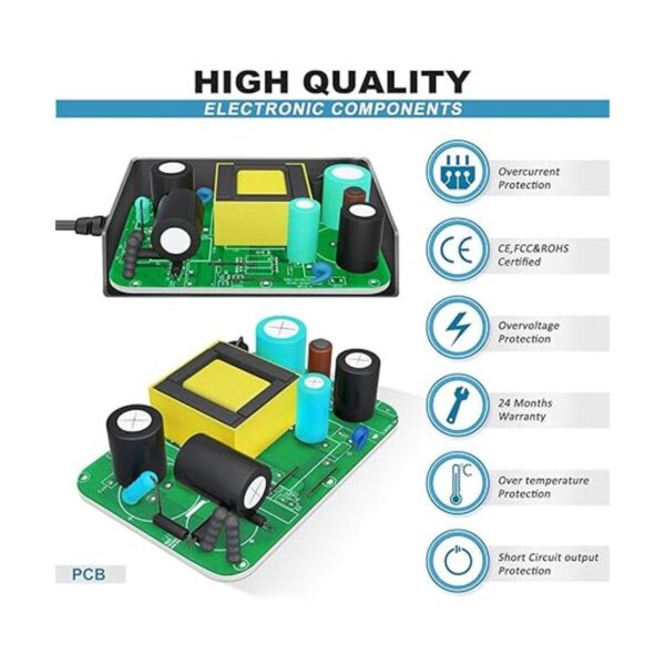 Adaptador de corriente CA de 6 V para latas de basura_2