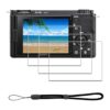 Protector de pantalla para Sony Alpha ZVE10 ZVE10 y cordón_1