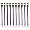 iCreating 10PCS LED 5050 RGB Strip Light Connector 4 Pin
