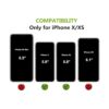 iCoverCase Funda tipo cartera para iPhone XXS con ranuras_2