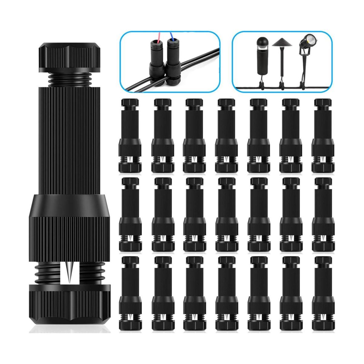 iCreating Paquete de 22 conectores de cable de