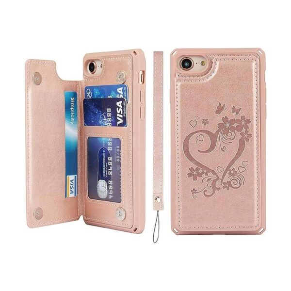 iCoverCase Funda tipo cartera para iPhone SE 2022SE_1