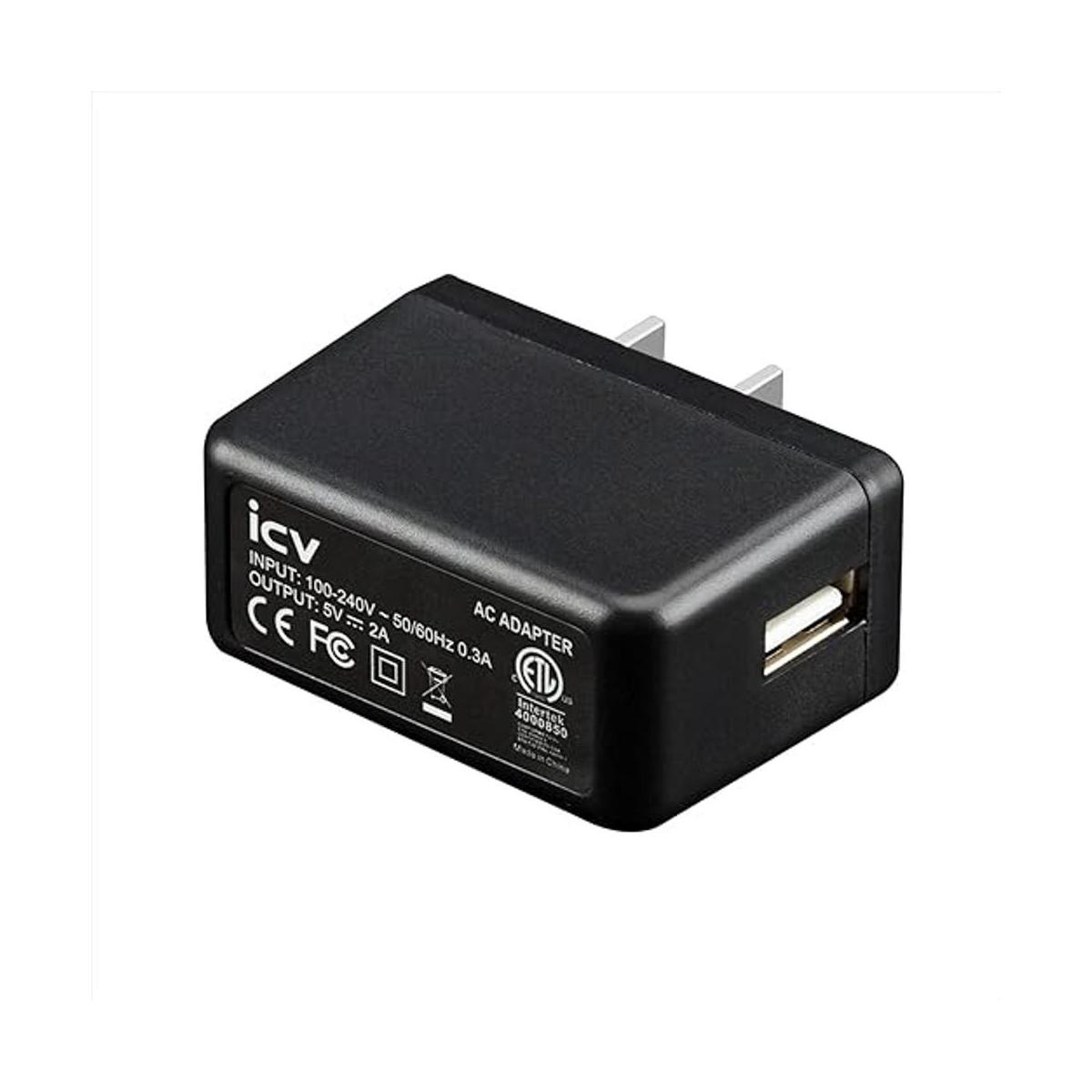 icv Cargador de pared USB adaptador de corriente alterna