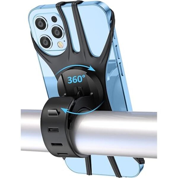 iBytoc Soporte para teléfono de bicicleta rotación de_1