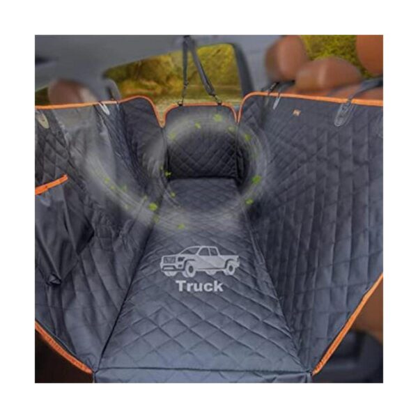 iBuddy Funda de asiento para perros con ventana de malla_1