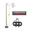 iBroPrat Kit de resorte de manguera de aire ABS 3 en 1_2