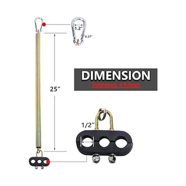 iBroPrat Kit de resorte de manguera de aire ABS 3 en 1_2