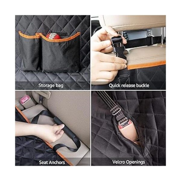 iBuddy Fundas de asiento de coche para perro 100_6