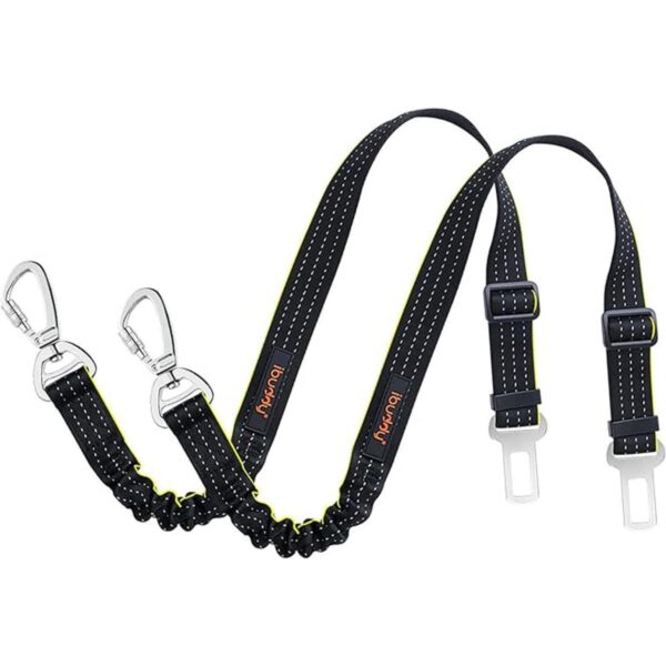 iBuddy Cinturón de seguridad para perros pequeños y