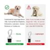 iBuddy Cinturón de seguridad para perros pequeños y