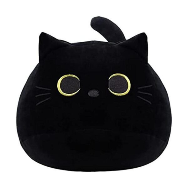 Cojín de felpa con diseño de forma de gato juguete de_1