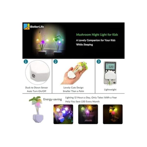 Luz nocturna con sensor que cambia de color iBetterLife_2