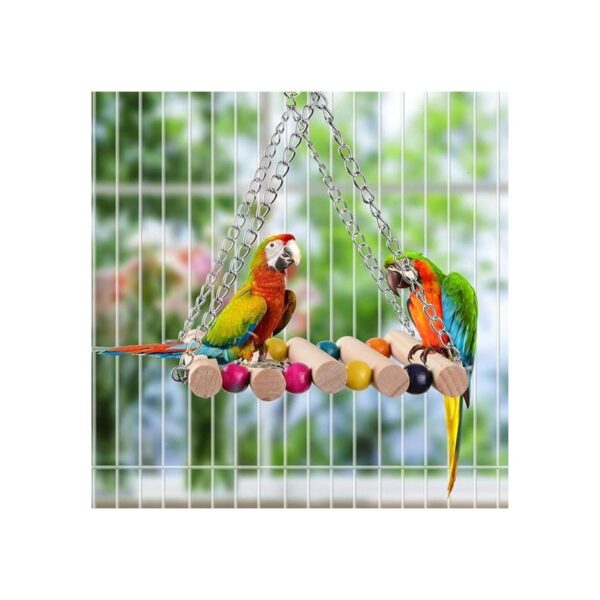 Juguetes de loros de pájaros 18 piezas accesorios para_2