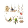 Juguetes de loros de pájaros 18 piezas accesorios para_1